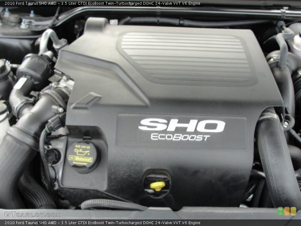 3.5 Liter GTDI EcoBoost Twin-Turbocharged DOHC 24-Valve VVT V6 Engine for the 2010 Ford Taurus #48140190