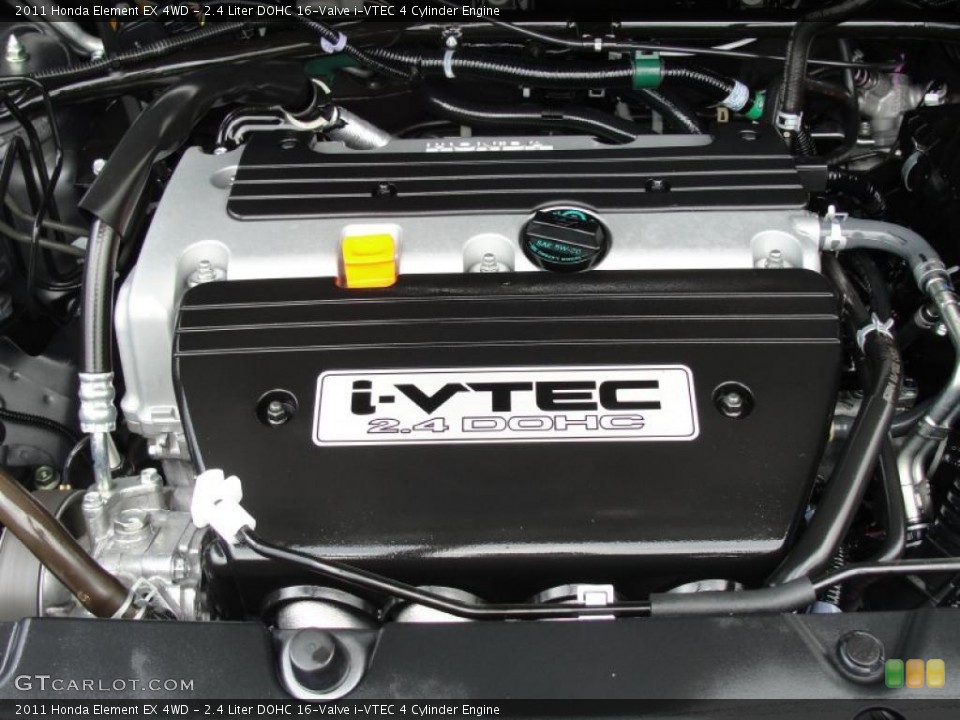 2.4 Liter DOHC 16-Valve i-VTEC 4 Cylinder Engine for the 2011 Honda Element #48140958