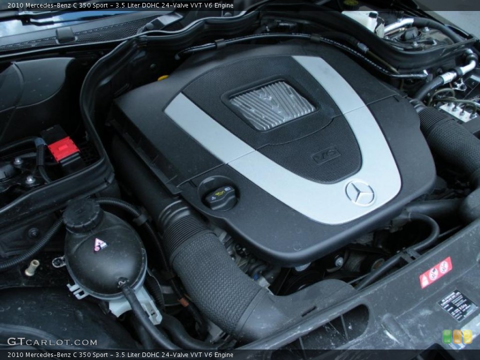 3.5 Liter DOHC 24-Valve VVT V6 Engine for the 2010 Mercedes-Benz C #48142269