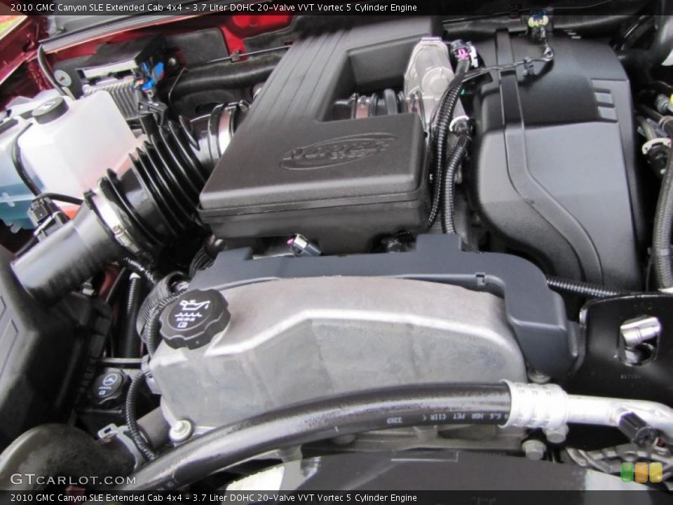 3.7 Liter DOHC 20-Valve VVT Vortec 5 Cylinder Engine for the 2010 GMC Canyon #48143250