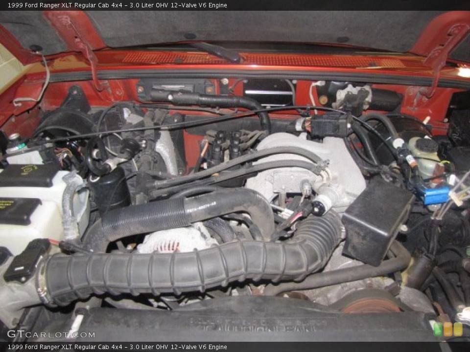 3.0 Liter OHV 12-Valve V6 Engine for the 1999 Ford Ranger #48145680