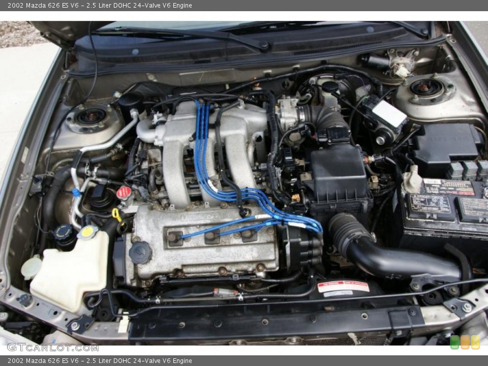 2.5 Liter DOHC 24-Valve V6 Engine for the 2002 Mazda 626 #48147959