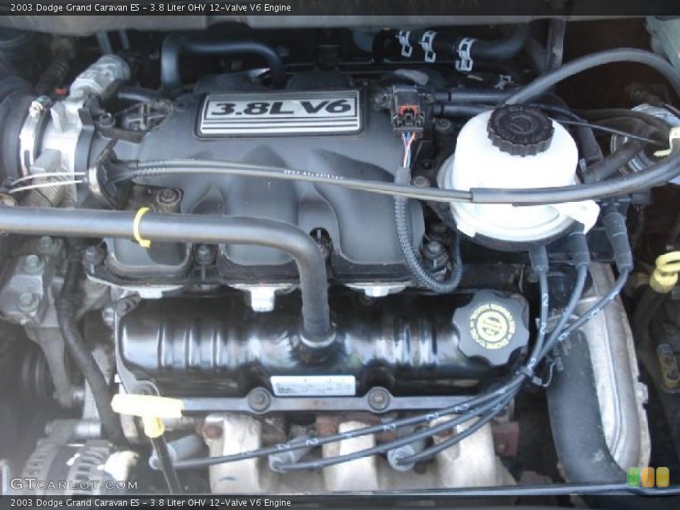3.8 Liter OHV 12-Valve V6 Engine for the 2003 Dodge Grand Caravan #48150104