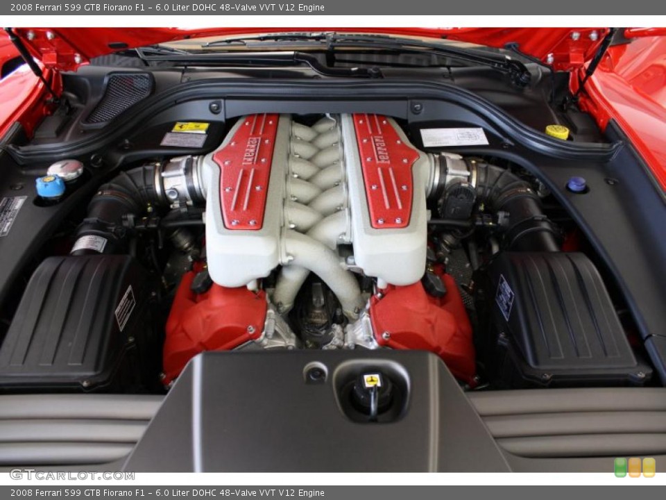 6.0 Liter DOHC 48-Valve VVT V12 Engine for the 2008 Ferrari 599 GTB Fiorano #48151769