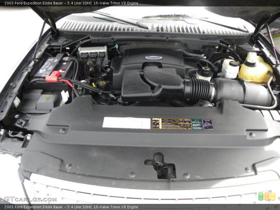 5.4 Liter SOHC 16-Valve Triton V8 Engine for the 2003 Ford Expedition #48152423