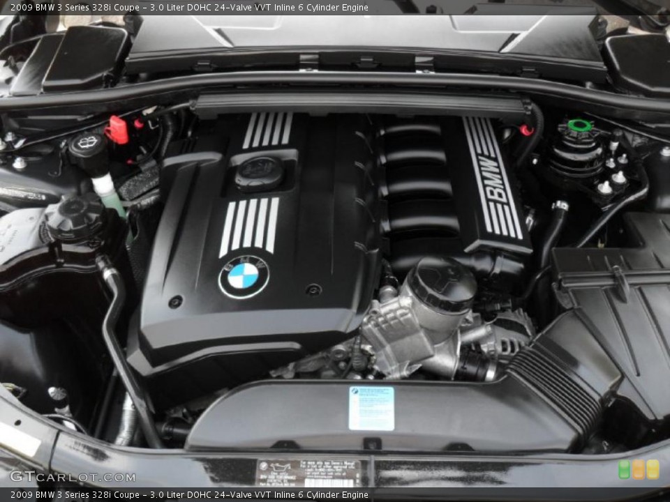 3.0 Liter DOHC 24-Valve VVT Inline 6 Cylinder Engine for the 2009 BMW 3 Series #48156569