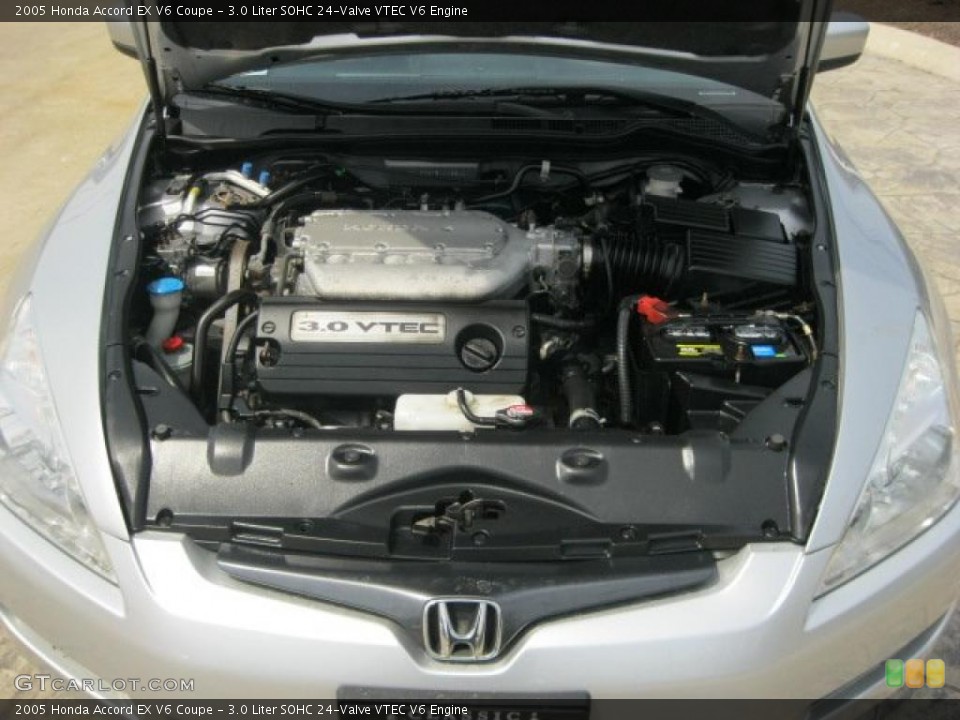 3.0 Liter SOHC 24-Valve VTEC V6 Engine for the 2005 Honda Accord #48162917
