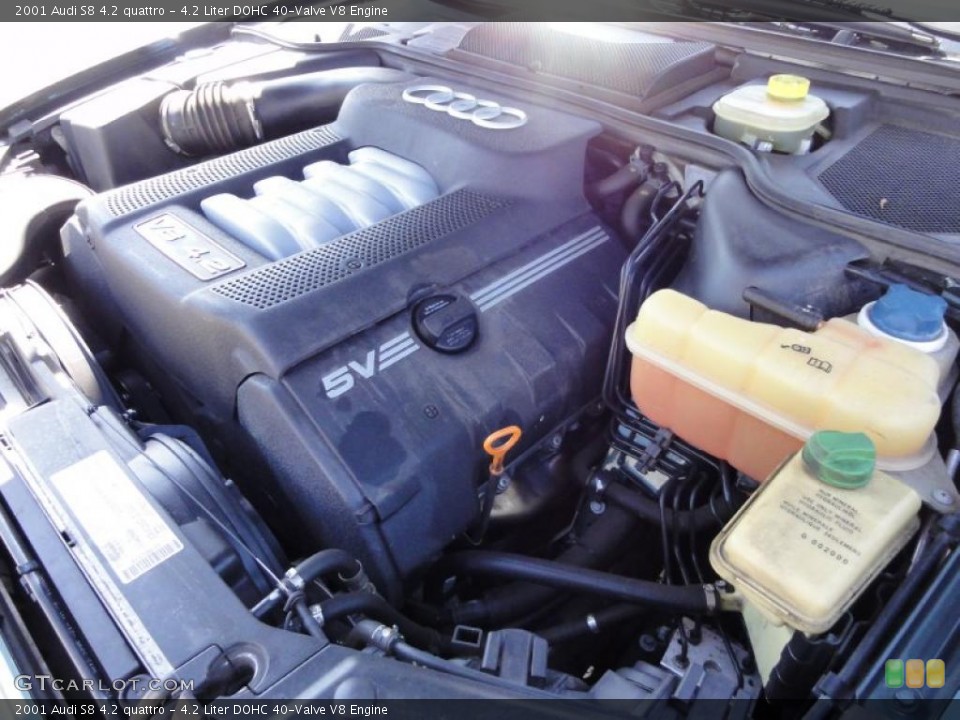 4.2 Liter DOHC 40-Valve V8 Engine for the 2001 Audi S8 #48169898