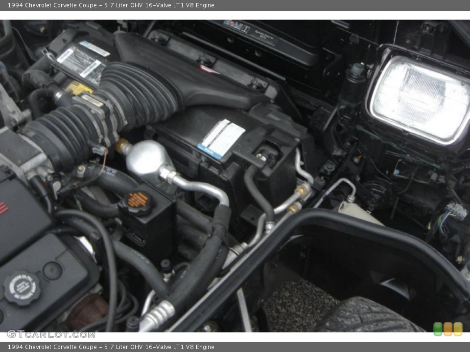 5.7 Liter OHV 16-Valve LT1 V8 Engine for the 1994 Chevrolet Corvette #48188866