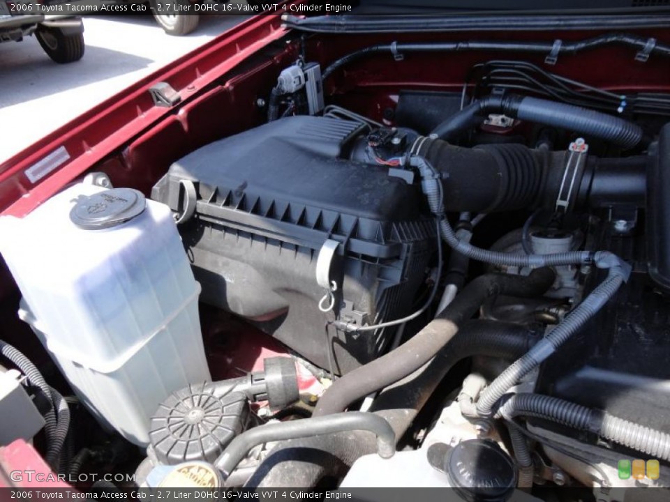 2.7 Liter DOHC 16-Valve VVT 4 Cylinder Engine for the 2006 Toyota Tacoma #48190393