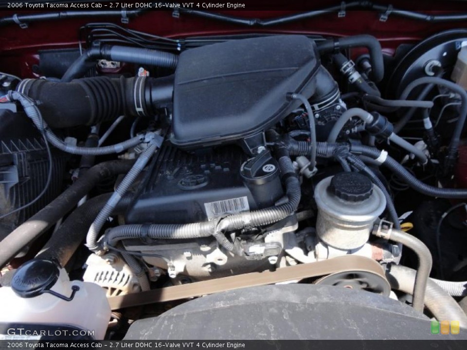 2.7 Liter DOHC 16-Valve VVT 4 Cylinder Engine for the 2006 Toyota Tacoma #48190408