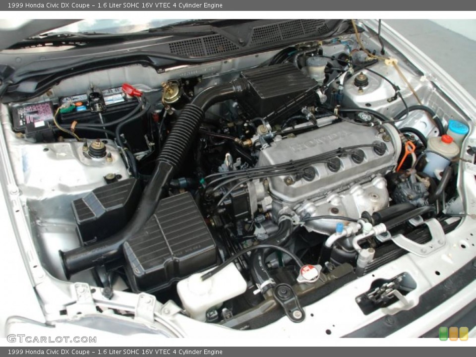 1.6 Liter SOHC 16V VTEC 4 Cylinder Engine for the 1999 Honda Civic #48190477
