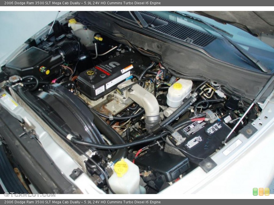 5.9L 24V HO Cummins Turbo Diesel I6 Engine for the 2006 Dodge Ram 3500 #48191155