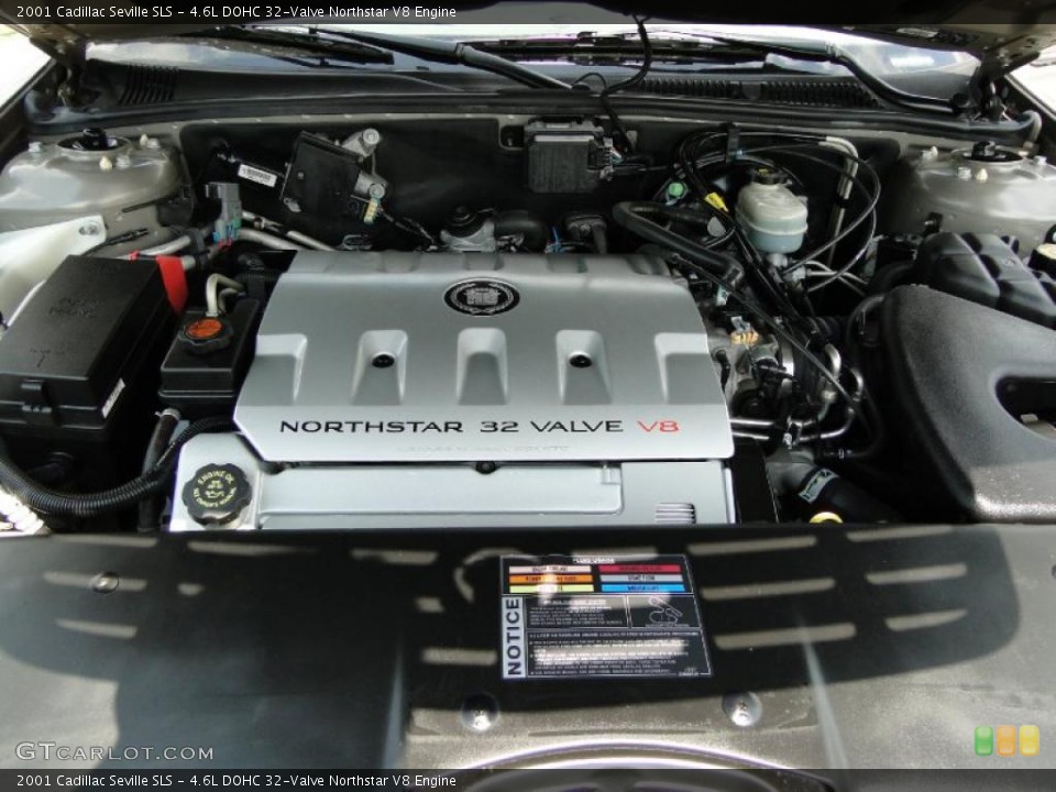 4.6L DOHC 32-Valve Northstar V8 Engine for the 2001 Cadillac Seville #48196738