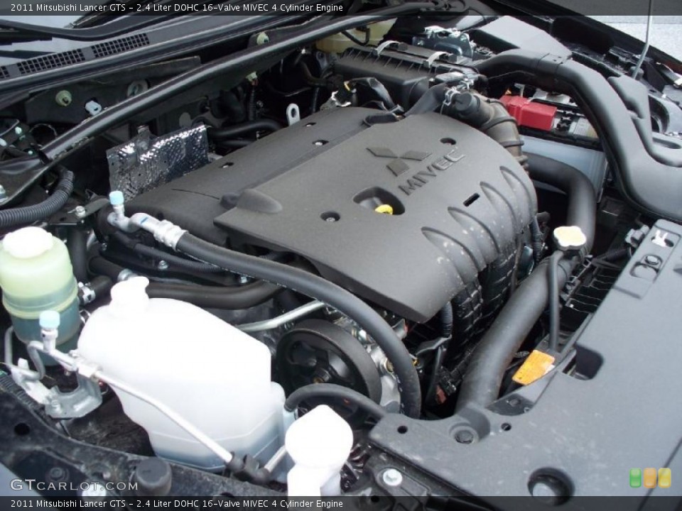 2.4 Liter DOHC 16-Valve MIVEC 4 Cylinder Engine for the 2011 Mitsubishi Lancer #48198646
