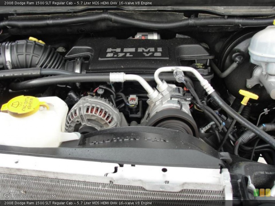 5.7 Liter MDS HEMI OHV 16-Valve V8 Engine for the 2008 Dodge Ram 1500 #48205876