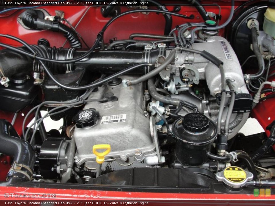 2.7 Liter DOHC 16-Valve 4 Cylinder Engine for the 1995 Toyota Tacoma #48207907