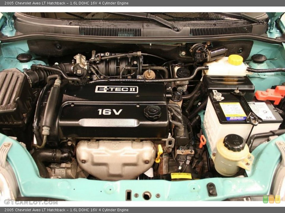 1.6L DOHC 16V 4 Cylinder Engine for the 2005 Chevrolet Aveo #48220700