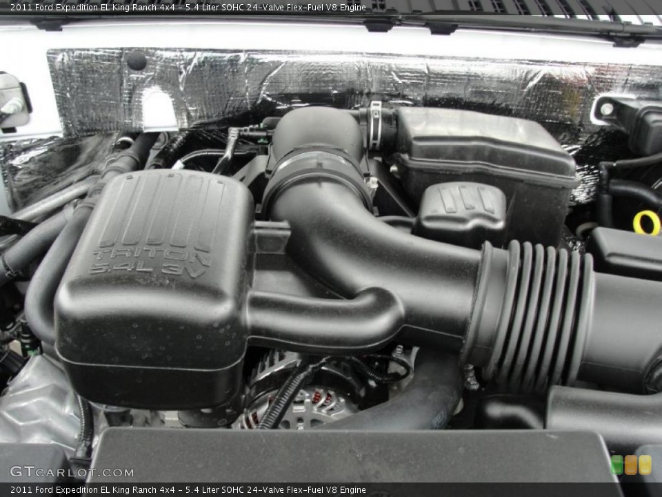 5.4 Liter SOHC 24-Valve Flex-Fuel V8 Engine for the 2011 Ford Expedition #48230186