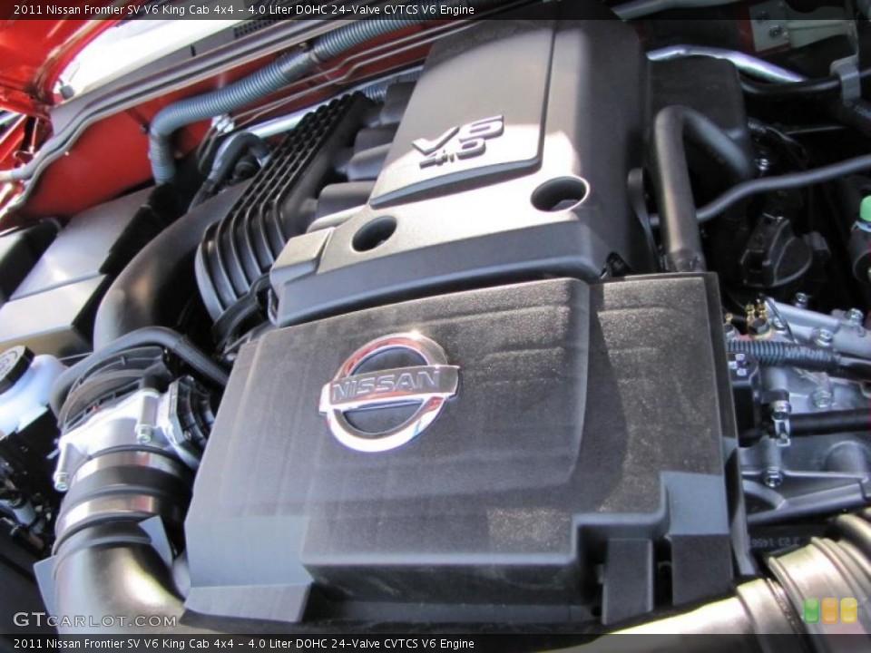4.0 Liter DOHC 24-Valve CVTCS V6 Engine for the 2011 Nissan Frontier #48234612