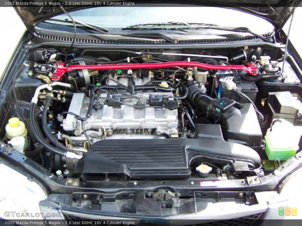 2.0 Liter DOHC 16V 4 Cylinder Engine for the 2002 Mazda Protege #48235373
