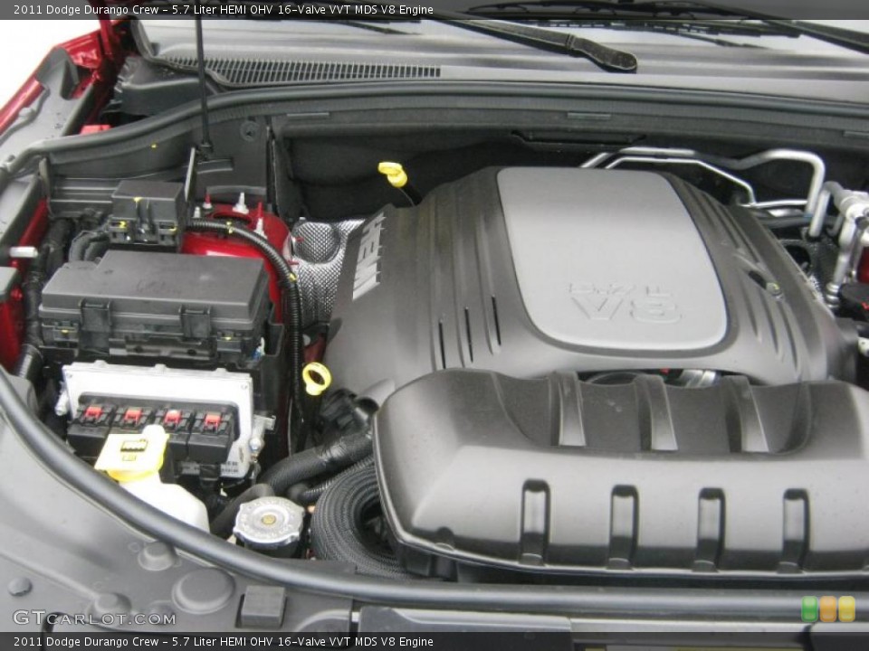 5.7 Liter HEMI OHV 16-Valve VVT MDS V8 Engine for the 2011 Dodge Durango #48236616