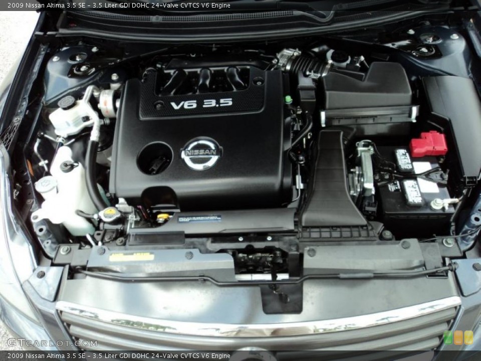 3.5 Liter GDI DOHC 24-Valve CVTCS V6 Engine for the 2009 Nissan Altima #48244545