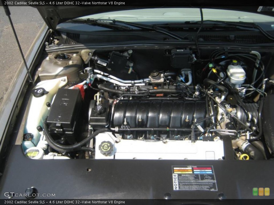 4.6 Liter DOHC 32-Valve Northstar V8 2002 Cadillac Seville Engine