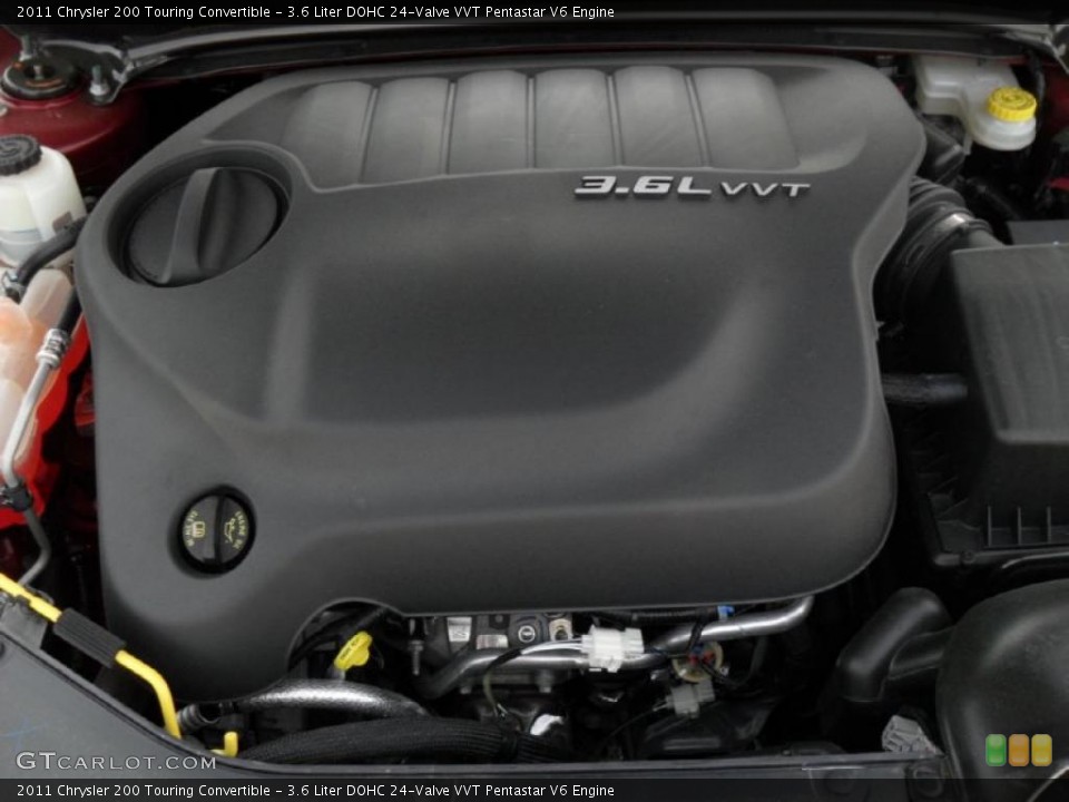 3.6 Liter DOHC 24-Valve VVT Pentastar V6 Engine for the 2011 Chrysler 200 #48252327