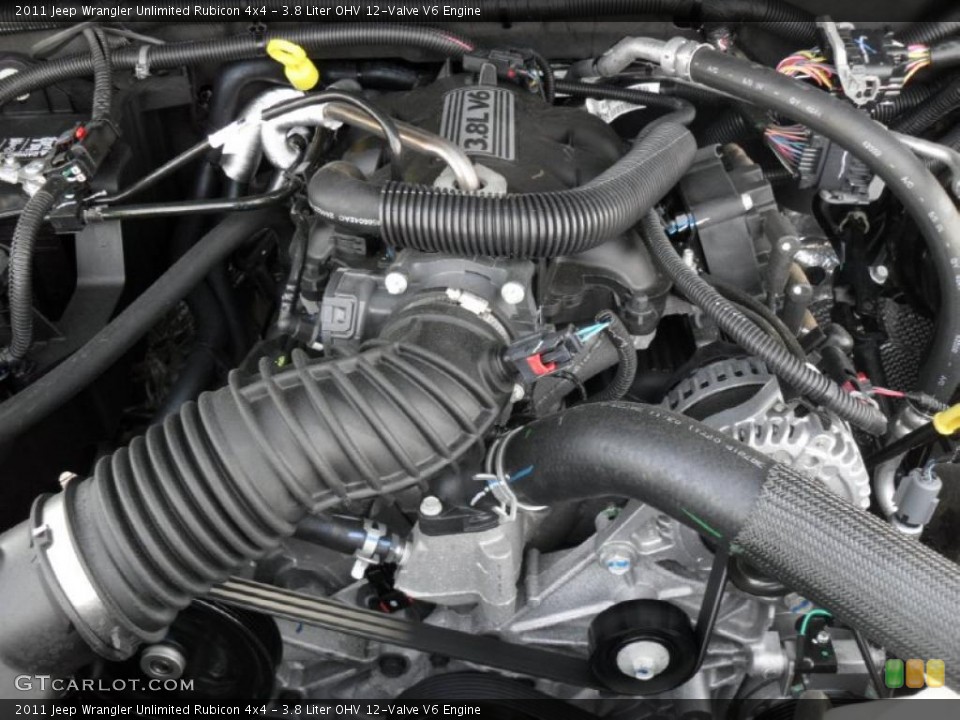 3.8 Liter OHV 12-Valve V6 Engine for the 2011 Jeep Wrangler Unlimited #48253020