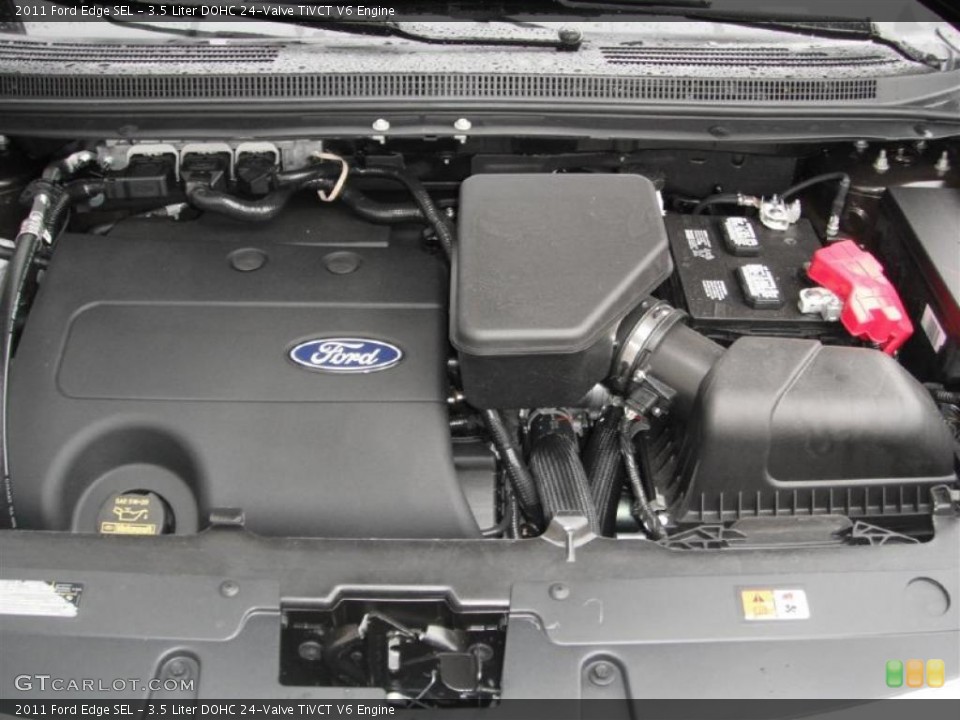 3.5 Liter DOHC 24-Valve TiVCT V6 Engine for the 2011 Ford Edge #48254478
