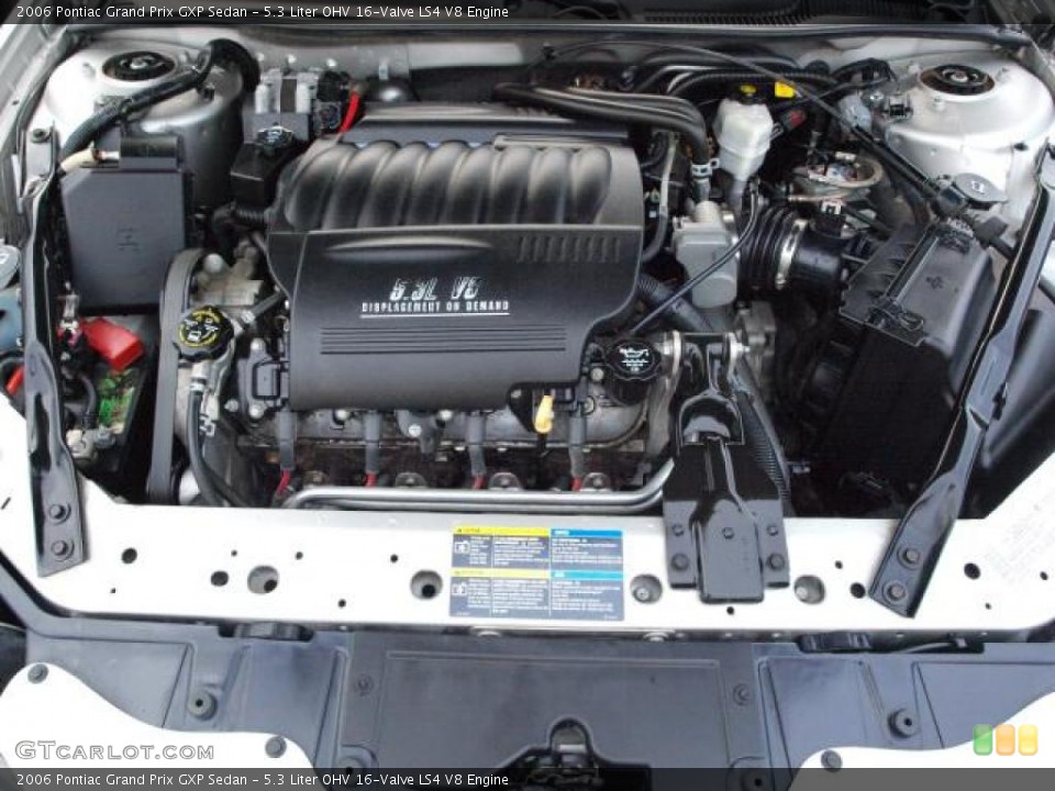 5.3 Liter OHV 16-Valve LS4 V8 Engine for the 2006 Pontiac Grand Prix #48256743
