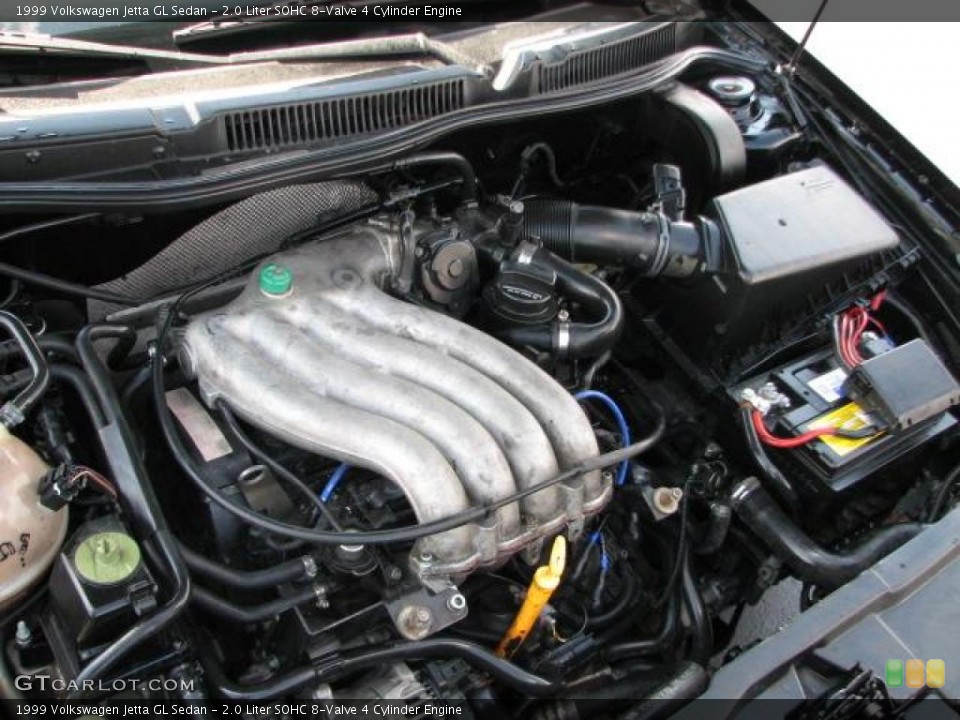 2.0 Liter SOHC 8-Valve 4 Cylinder Engine for the 1999 Volkswagen Jetta #48266433