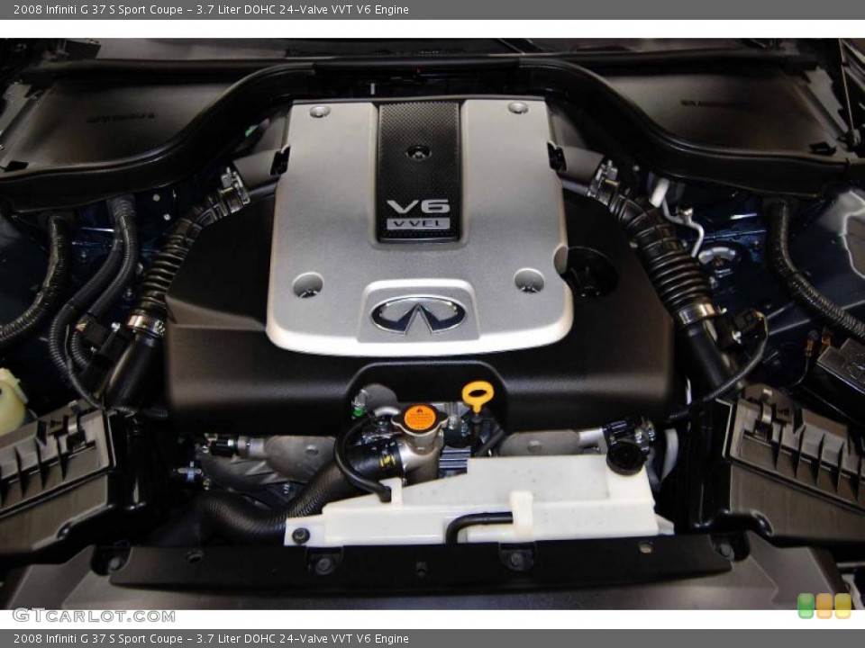 3.7 Liter DOHC 24-Valve VVT V6 Engine for the 2008 Infiniti G #48269590