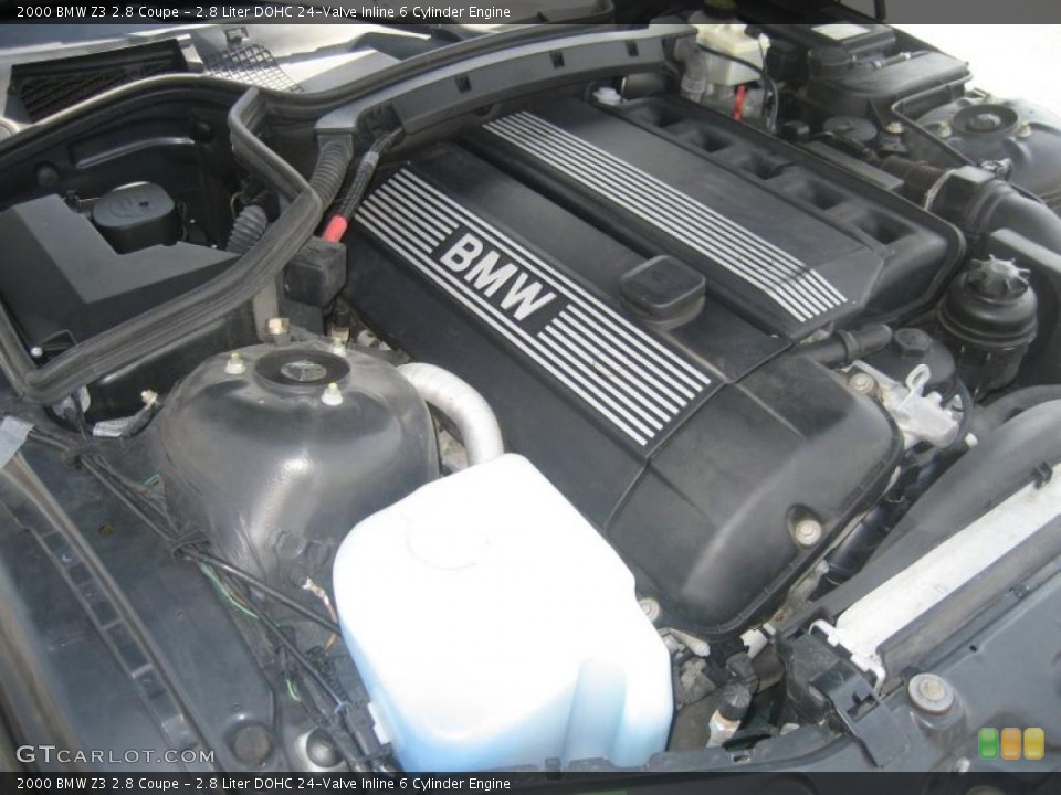 2.8 Liter DOHC 24-Valve Inline 6 Cylinder 2000 BMW Z3 Engine