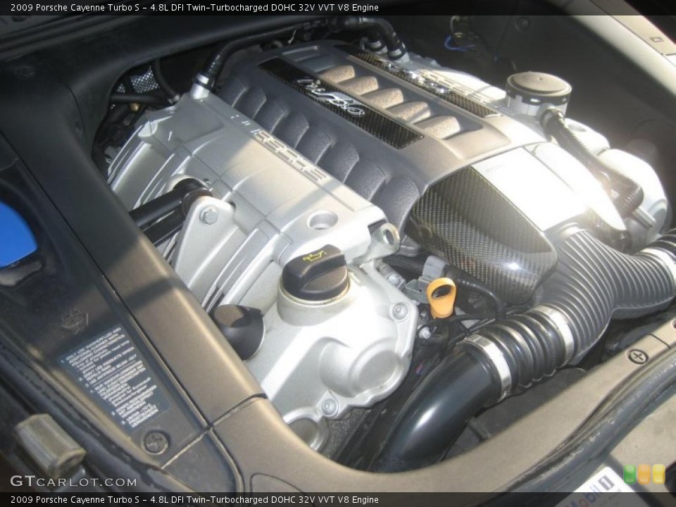 4.8L DFI Twin-Turbocharged DOHC 32V VVT V8 Engine for the 2009 Porsche Cayenne #48273274