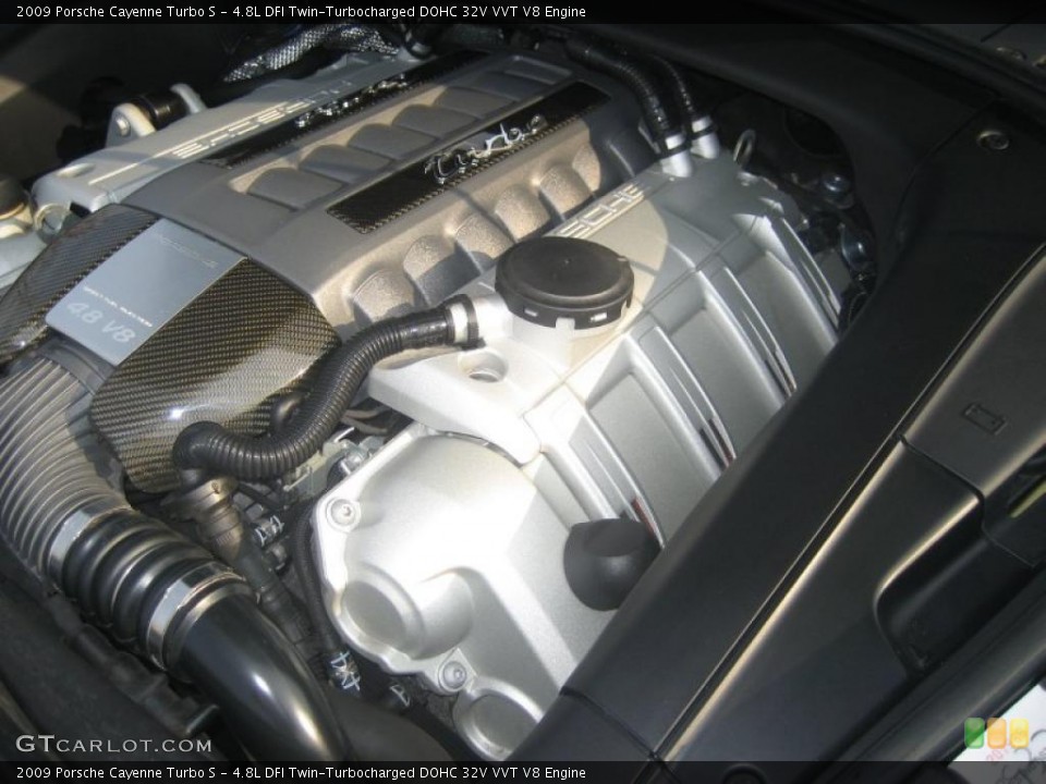 4.8L DFI Twin-Turbocharged DOHC 32V VVT V8 Engine for the 2009 Porsche Cayenne #48273304