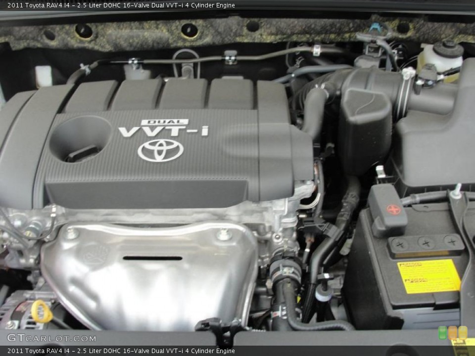 2.5 Liter DOHC 16-Valve Dual VVT-i 4 Cylinder Engine for the 2011 Toyota RAV4 #48275155