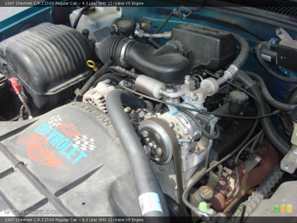 4.3 Liter OHV 12-Valve V6 Engine for the 1997 Chevrolet C/K #48278776