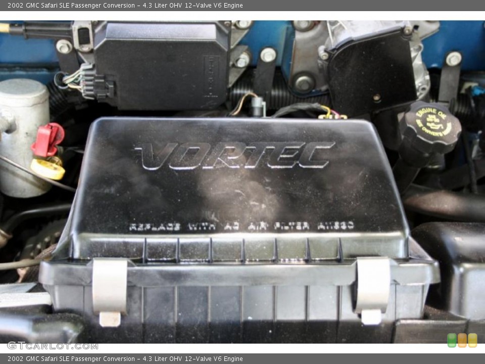 4.3 Liter OHV 12-Valve V6 Engine for the 2002 GMC Safari #48279955
