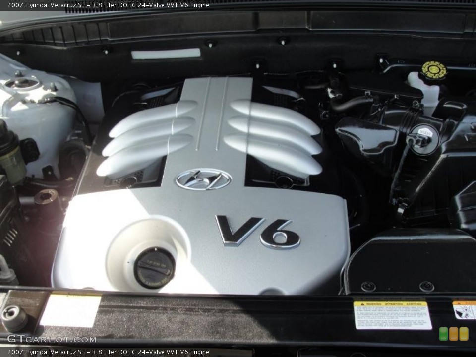 3.8 Liter DOHC 24-Valve VVT V6 Engine for the 2007 Hyundai Veracruz #48286234