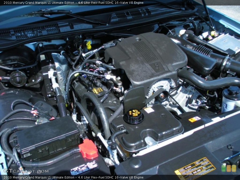 4.6 Liter Flex-Fuel SOHC 16-Valve V8 Engine for the 2010 Mercury Grand Marquis #48286864