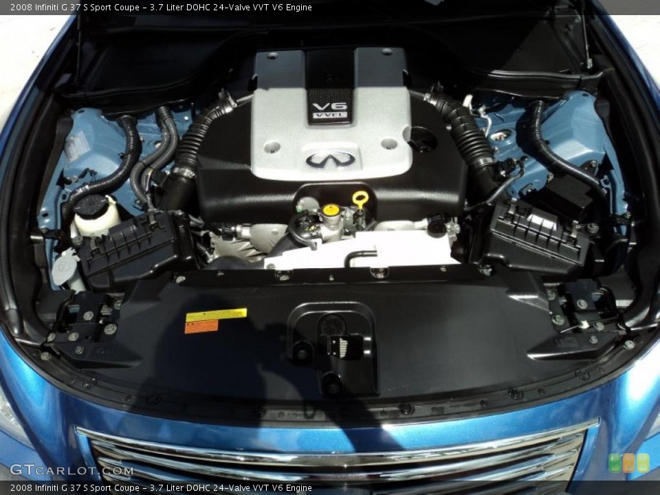 3.7 Liter DOHC 24-Valve VVT V6 Engine for the 2008 Infiniti G #48287908