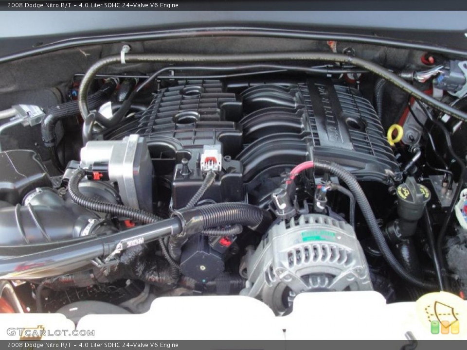 4.0 Liter SOHC 24-Valve V6 Engine for the 2008 Dodge Nitro #48289699