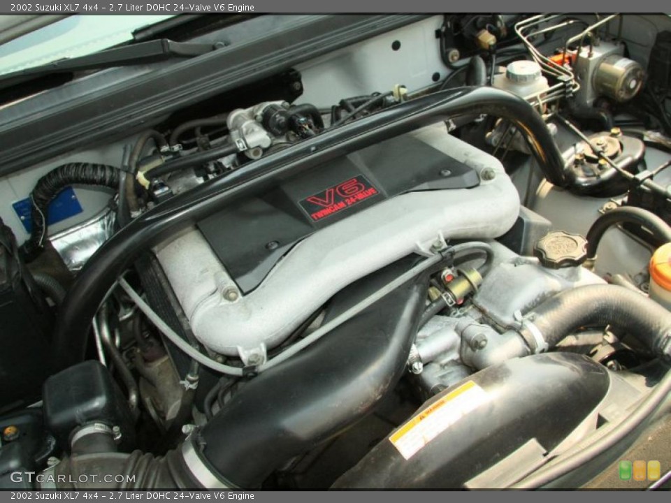 2.7 Liter DOHC 24-Valve V6 Engine for the 2002 Suzuki XL7 #48294004