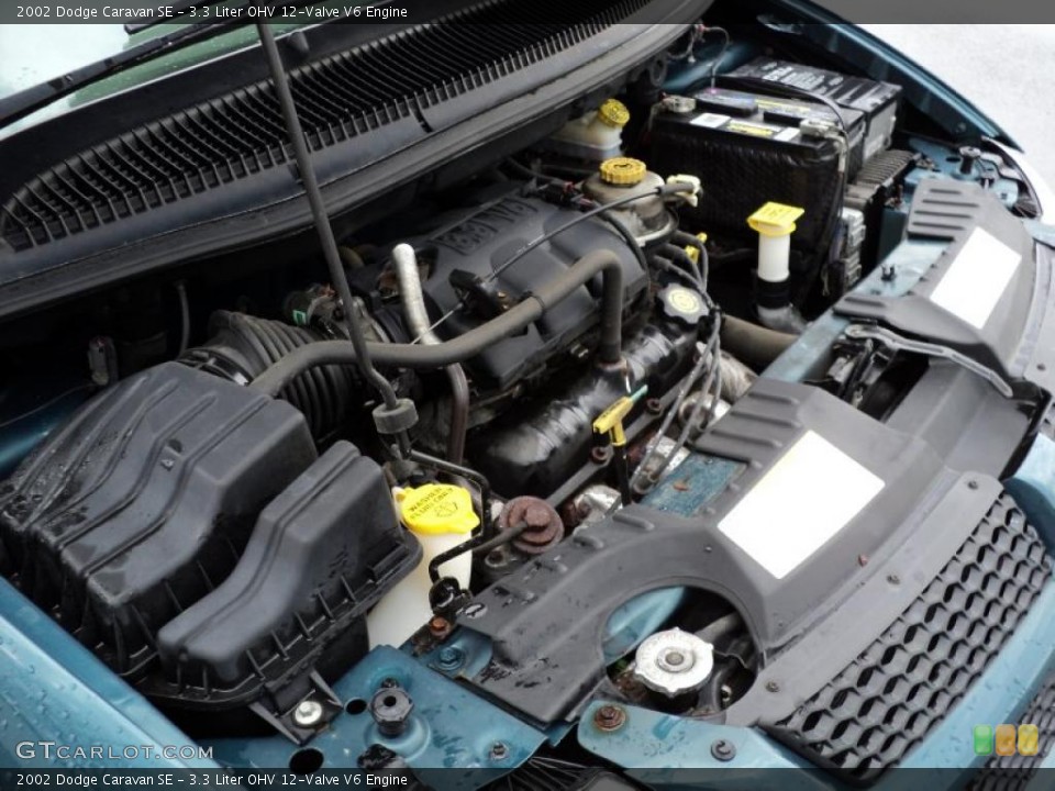 3.3 Liter OHV 12-Valve V6 Engine for the 2002 Dodge Caravan #48298993