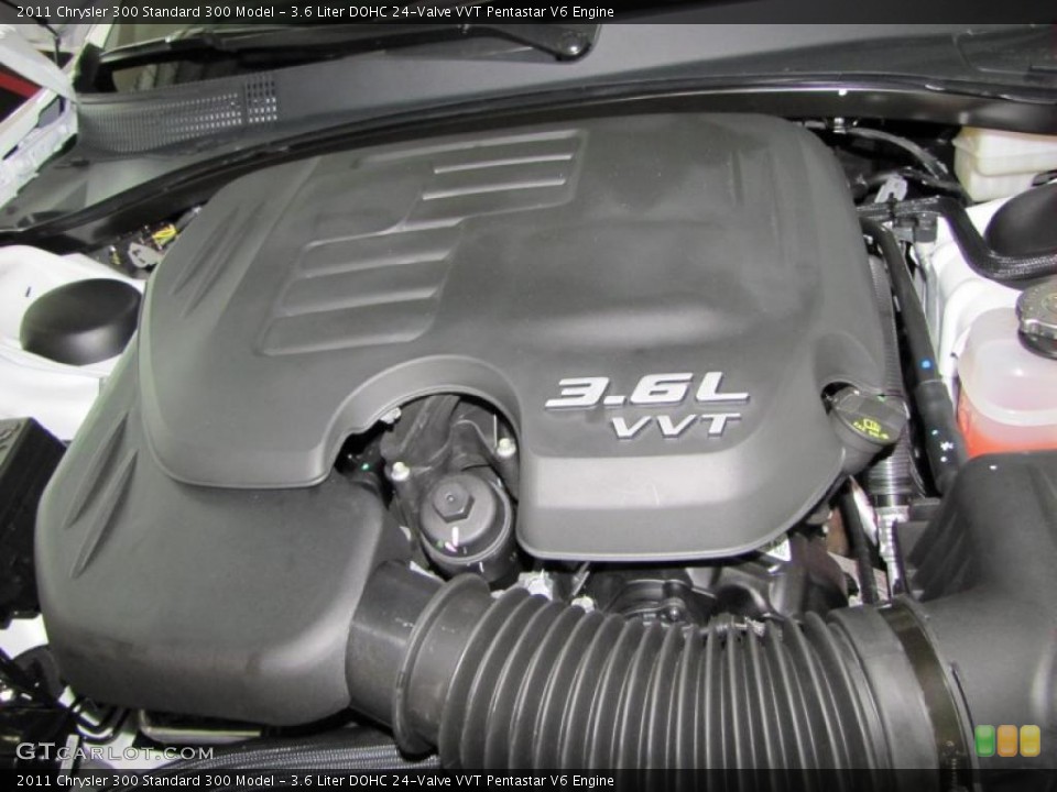 3.6 Liter DOHC 24-Valve VVT Pentastar V6 Engine for the 2011 Chrysler 300 #48302017