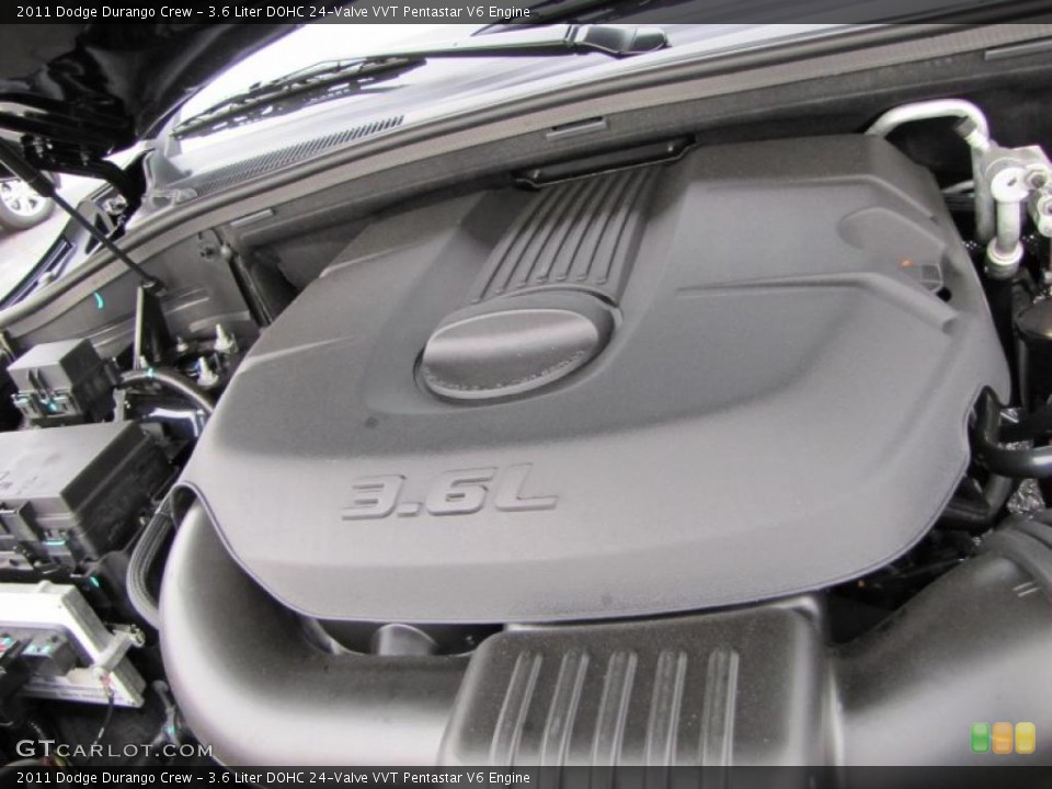 3.6 Liter DOHC 24-Valve VVT Pentastar V6 Engine for the 2011 Dodge Durango #48302209