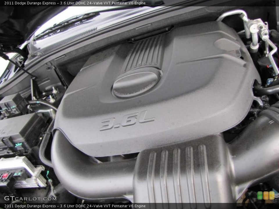 3.6 Liter DOHC 24-Valve VVT Pentastar V6 Engine for the 2011 Dodge Durango #48302419
