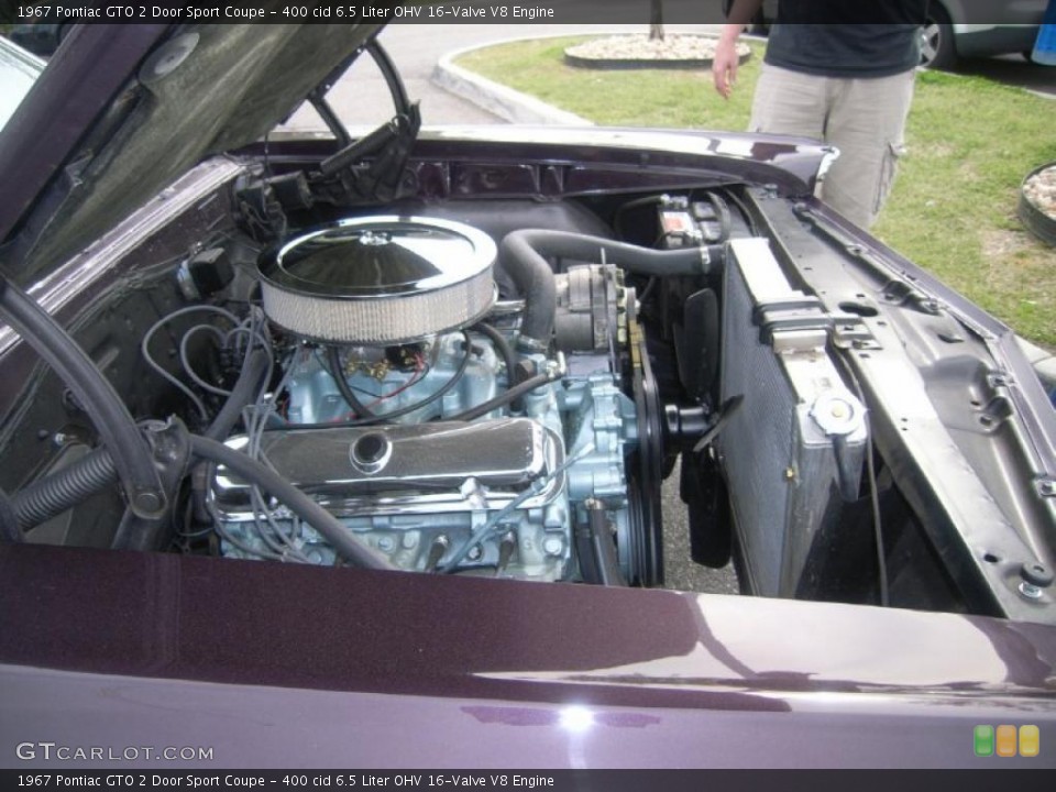 400 cid 6.5 Liter OHV 16-Valve V8 Engine for the 1967 Pontiac GTO #48302896